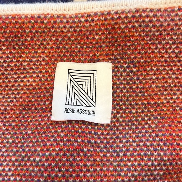 Rosie Assoulin Elad’s Dad Cashmere Wrap Sweater - Picture 10 of 13